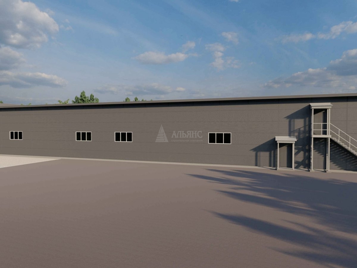 3D визуализация СТО из сэндвич-панелей - фото 5